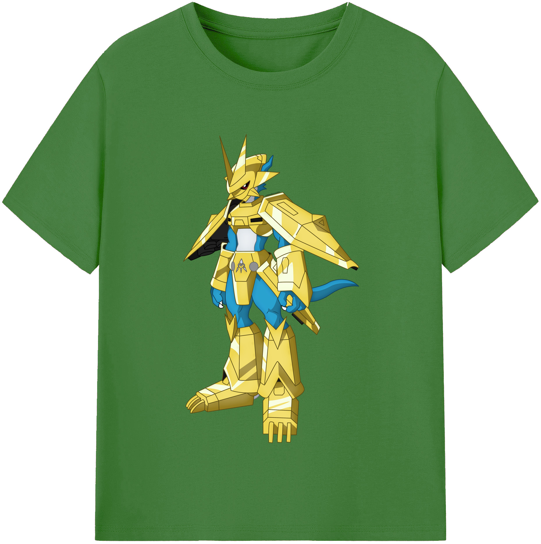 （画像用） Digimon デジタルモンスター/デジモン レディースカジュアルプリントTシャツ（綿100％）